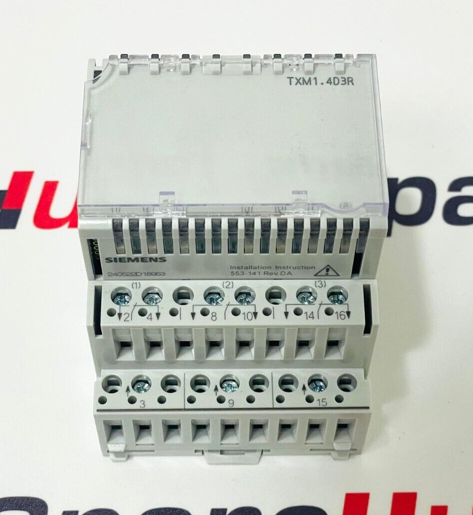 SIEMENS TXM1.4D3R Input Output Module