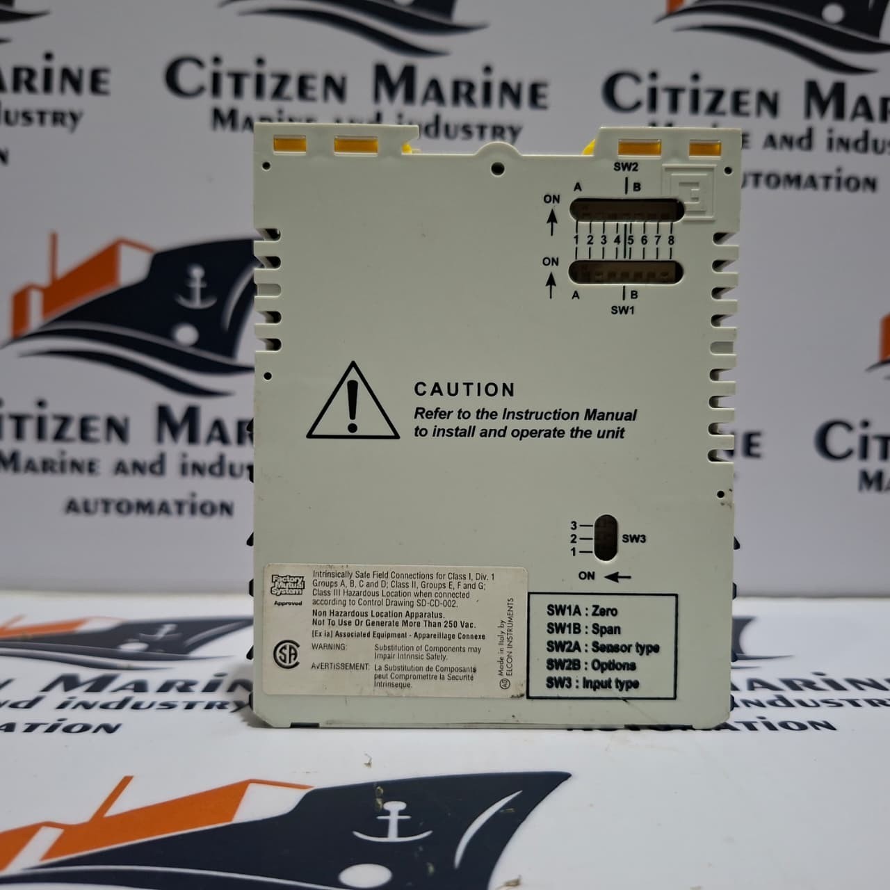 PEPPERL&FUCHS ELCON EL-uD301-1.8 SIGNAL CONVERTER UNIVERSAL INPUT P/N: 475595