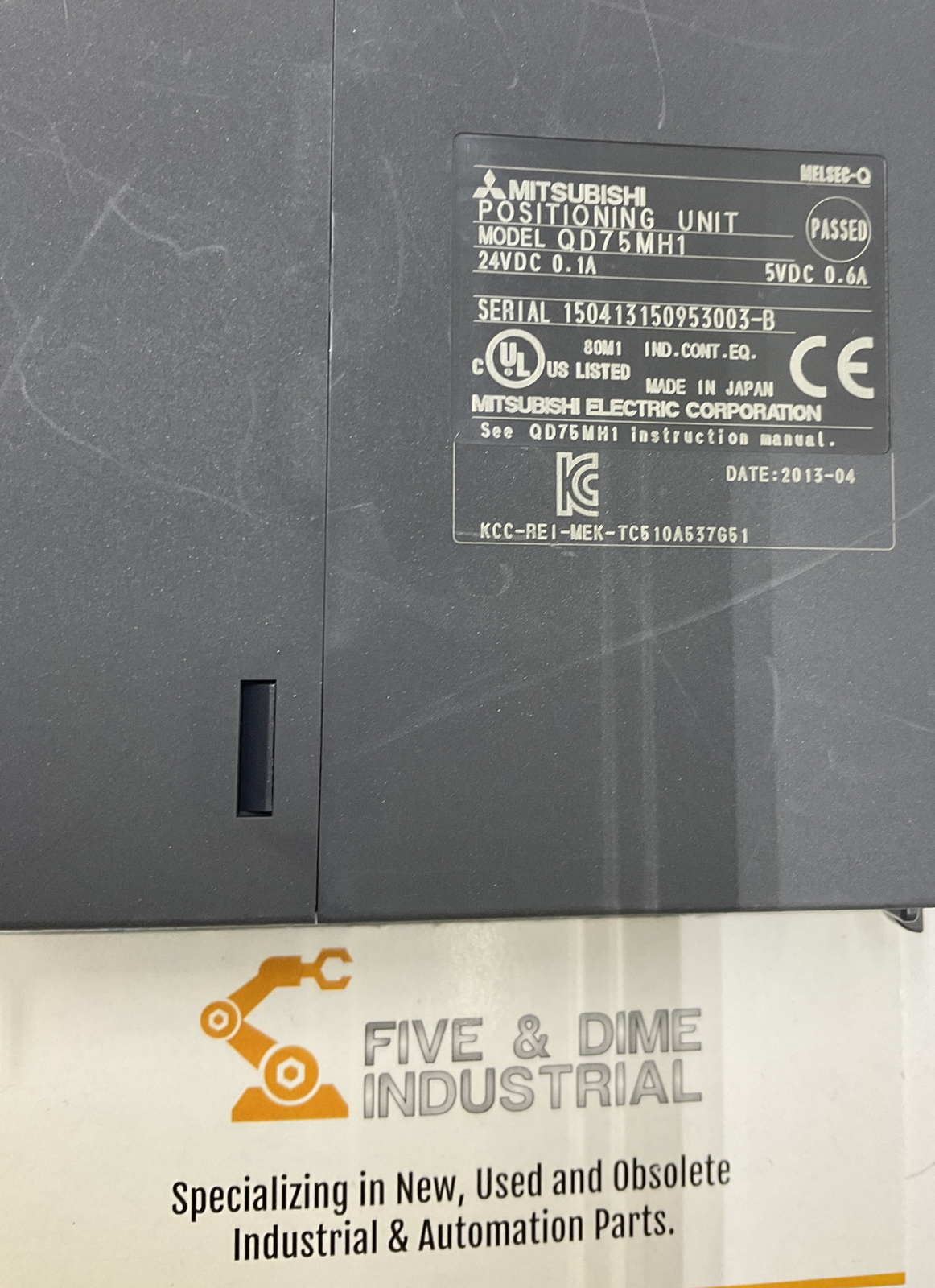 Mitsubishi Melsec-Q QD75MH1 AXIS Positioning Module, 24 VDC, (YE200)