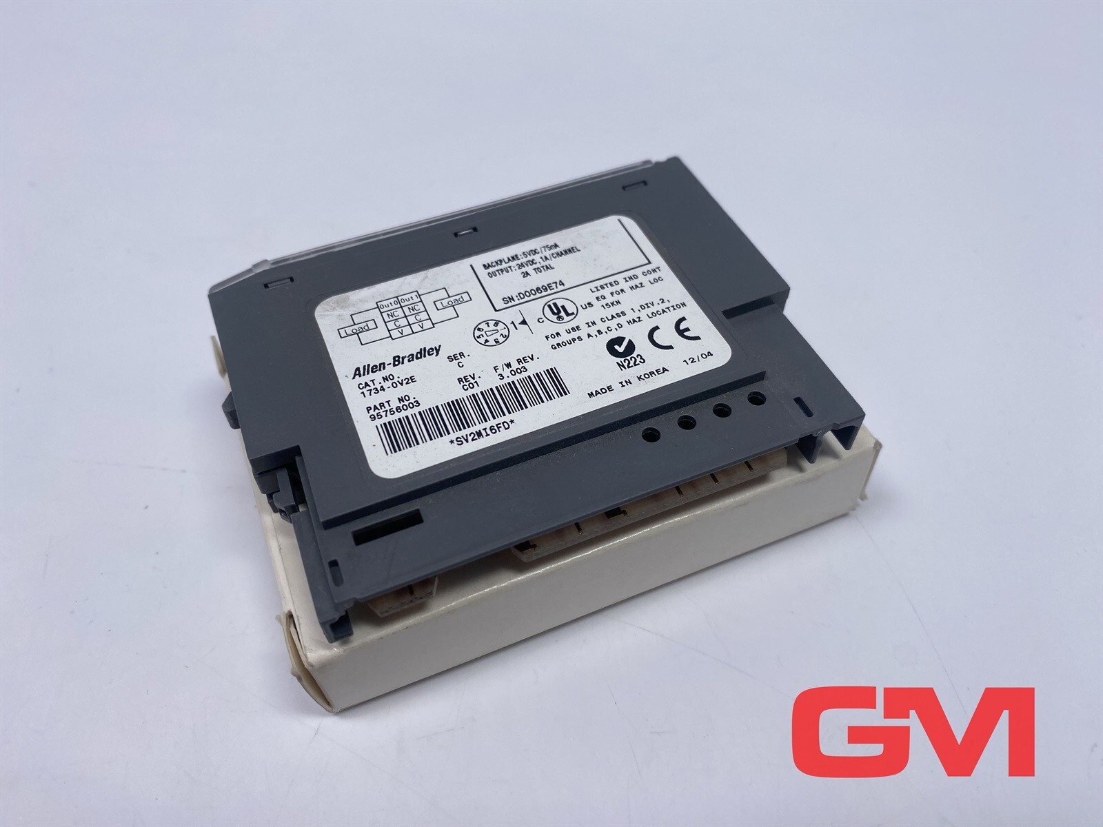 Allen-Bradley Module 1734-OV2E Point I/O 2 95756003 Ser. C Rev. C01