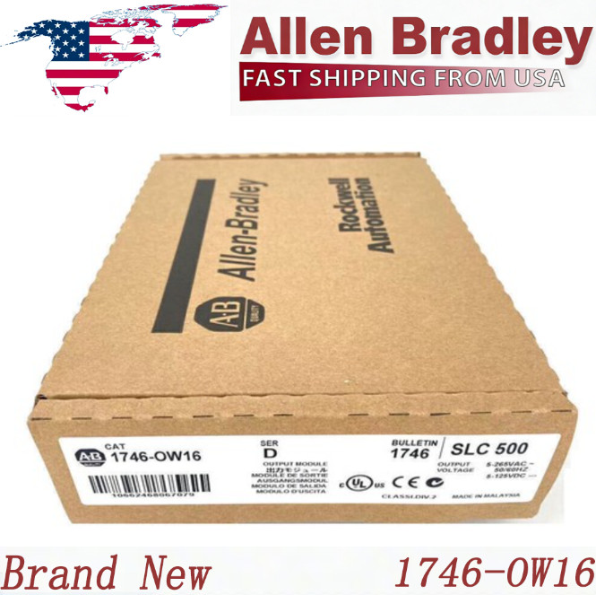 New NEW PLC 1746-OW16/D SLC 500 PLC Output Module AB US Stock Free Ship