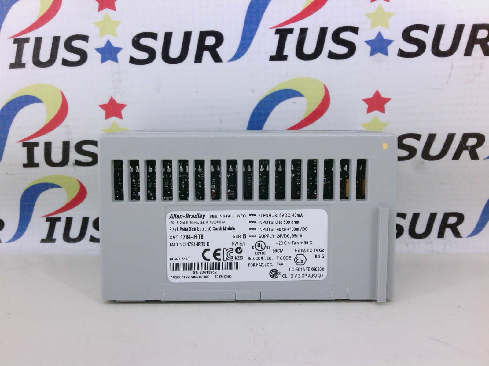 USSP Allen-Bradley 1794-IRT8 Flex 8 Pt Distributed I/O Comb Module