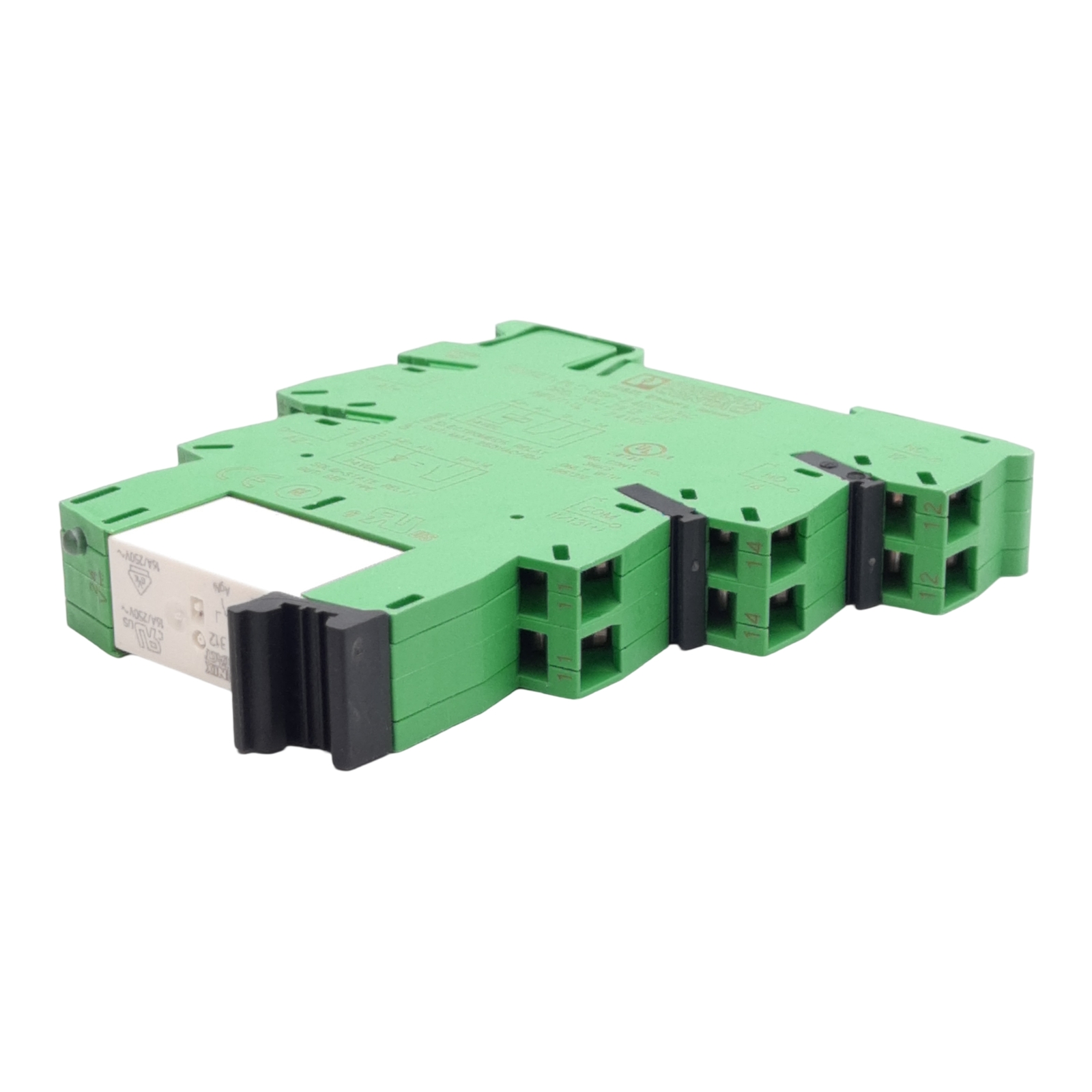 Phoenix Contact 2912277 PLC Relay Module, 250V 10A Contact, 24VDC Coil, DIN Rail