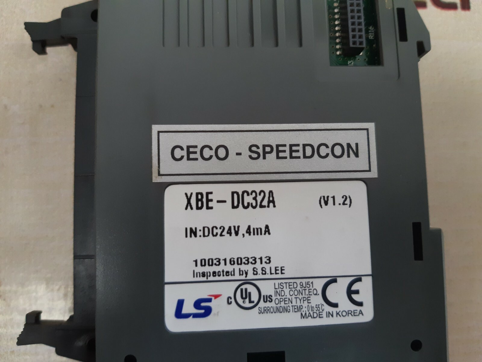 Ls xbe-dc32a input module