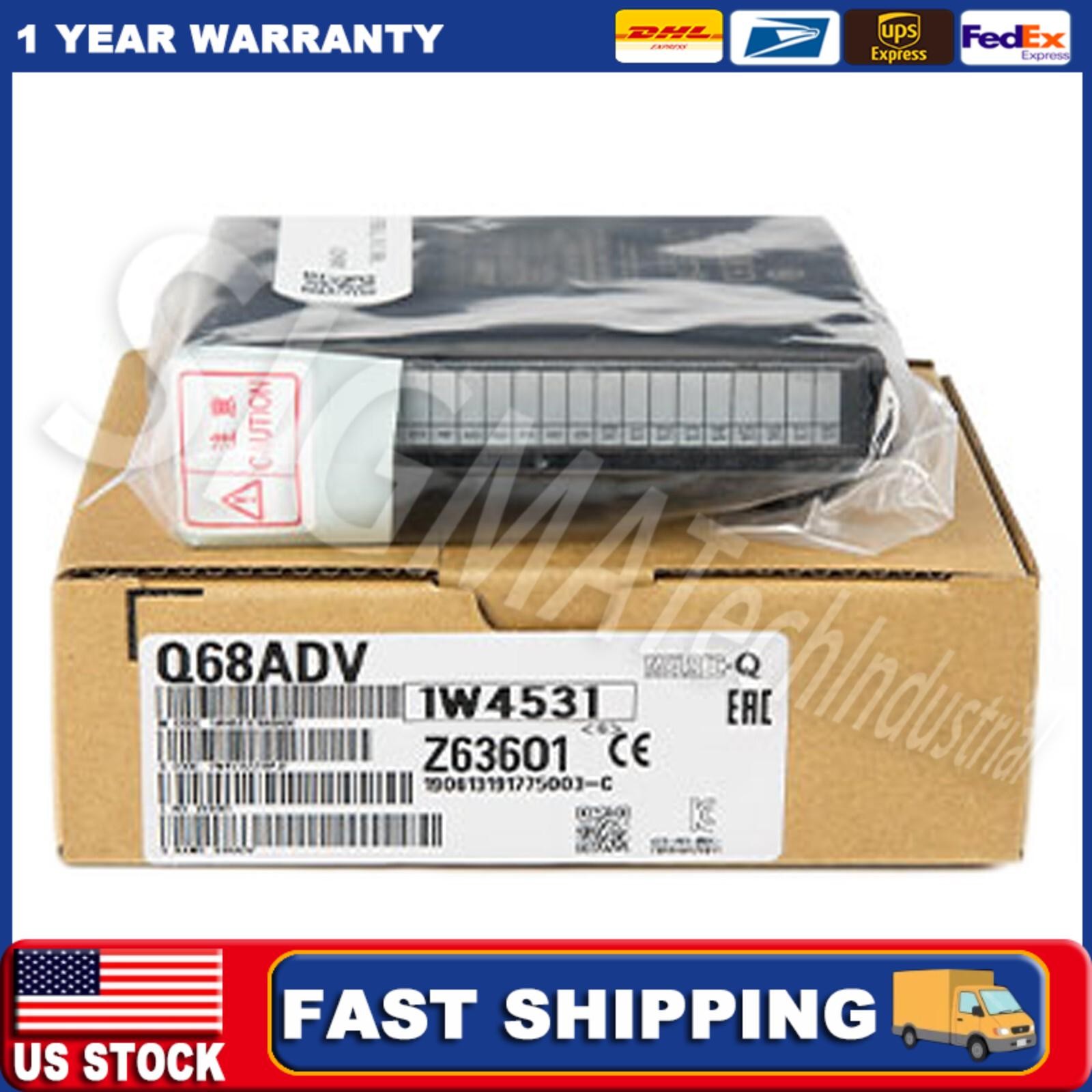 Mitsubishi Q68ADV Analog-to-Digital Conversion Module Q68ADV Fast