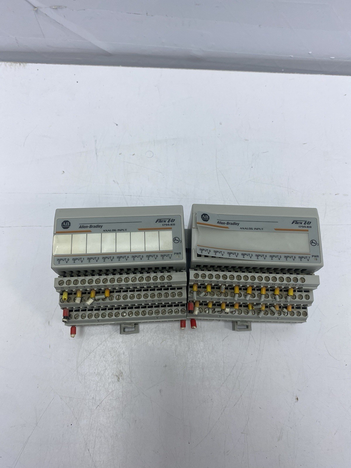 Allen-Bradley Analog 1794-IE8 + 1794-TB3 Base Set
