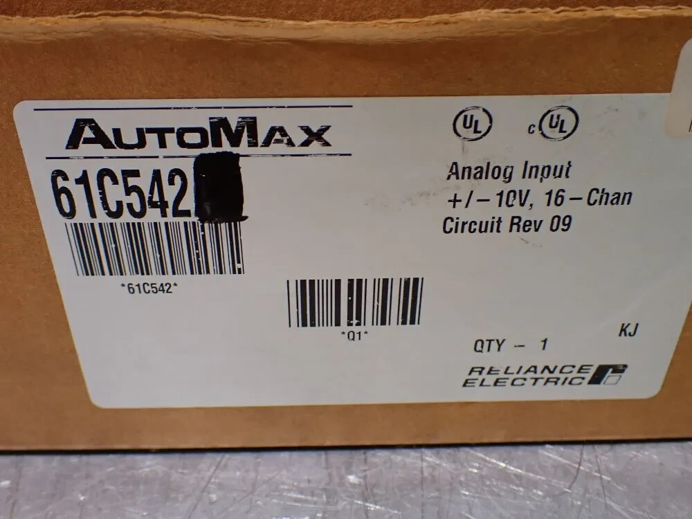 RELIANCE 61C542A ANALOG INPUT MODULE (NEW IN BOX)