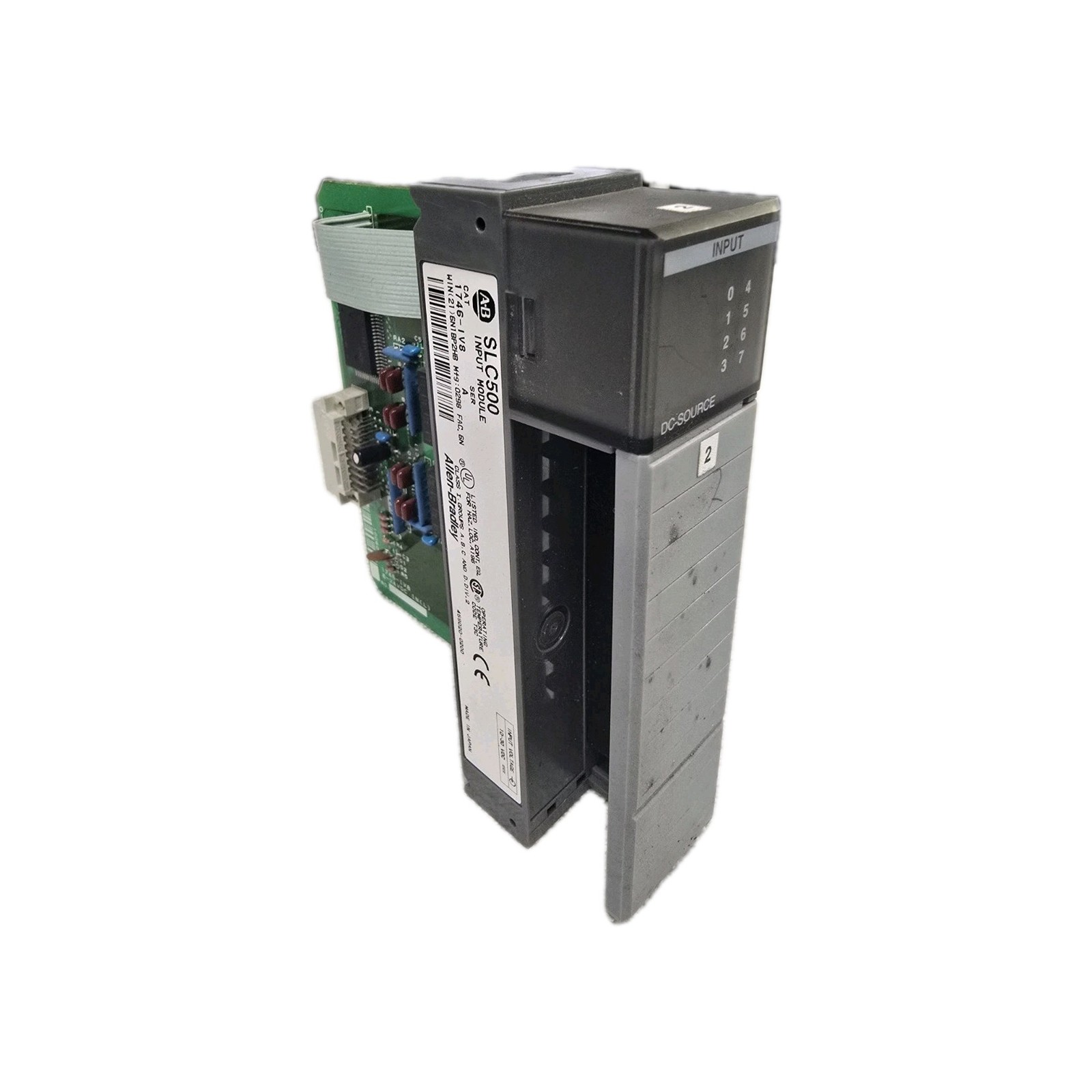 Allen Bradley 1746-IV8 Ser A SLC 500 Input Module 1746IV8