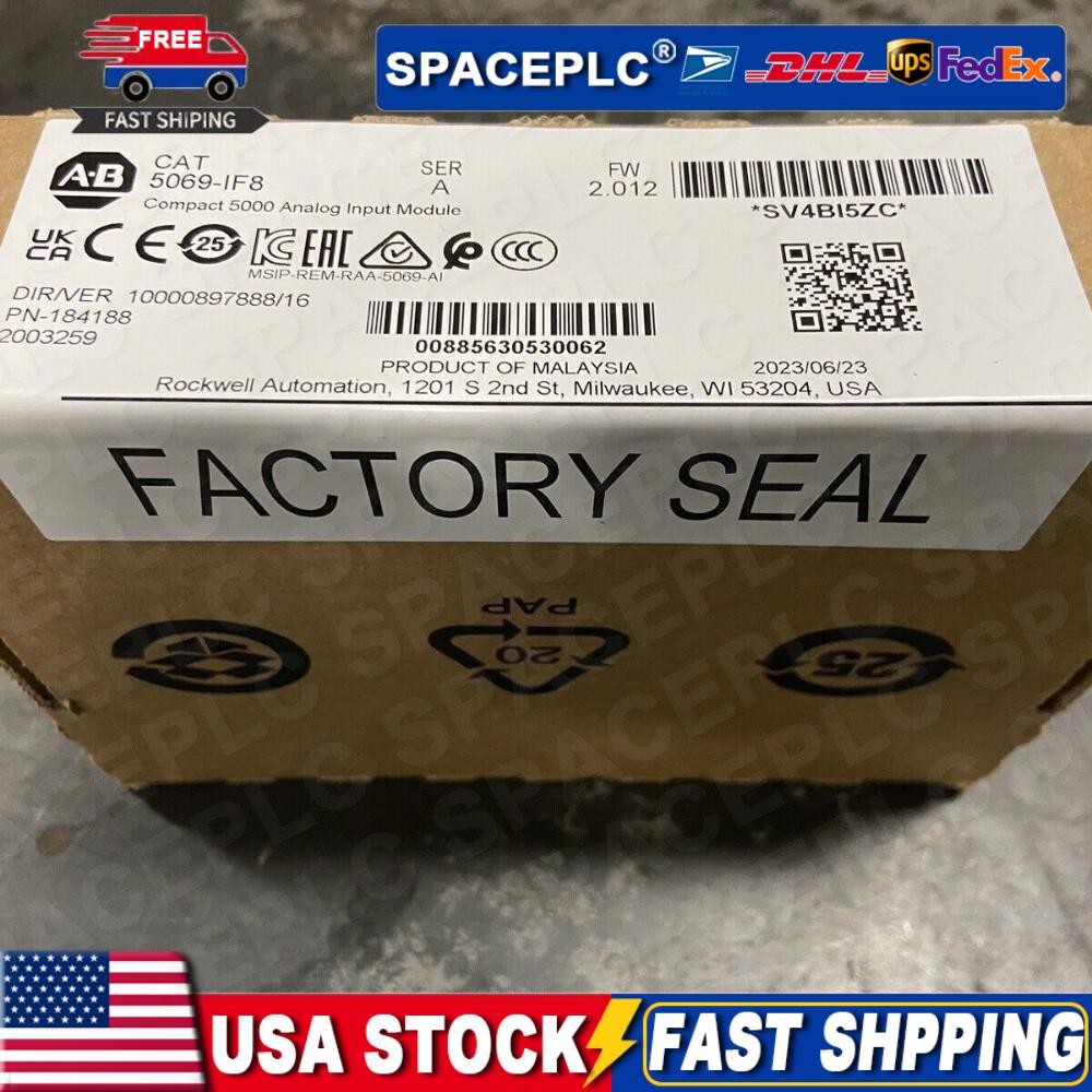 Allen Bradley 5069-IF8 Compact 5000 Analog Input Module NEW/SEALED! US Free Tax