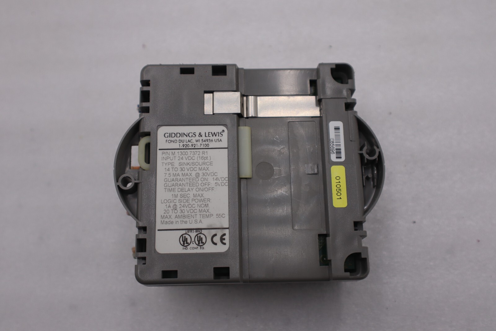 GIDDINGS & LEWIS M.1300.7372 R1 Input Module 24VDC SINK/SOURCE STOCK 632-D