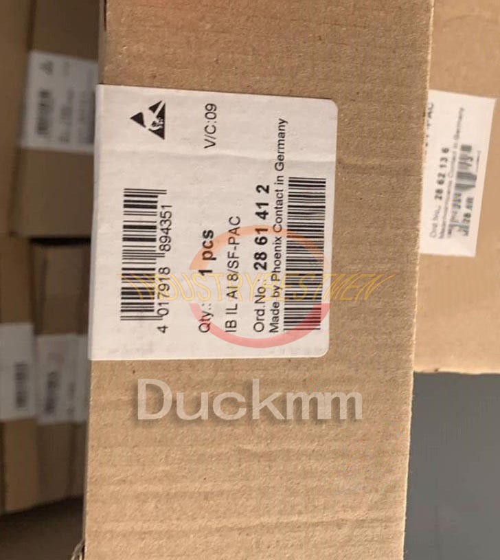 New Phoenix Contact IB IL AI 8/SF-PAC 2861412 analog module Fast Ship