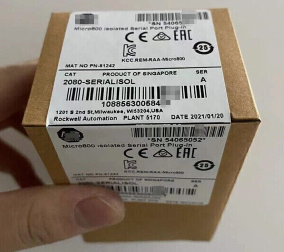 2080-SERIALISOL New Sealed AB Micro800 Isolated Serial Port Plug-In