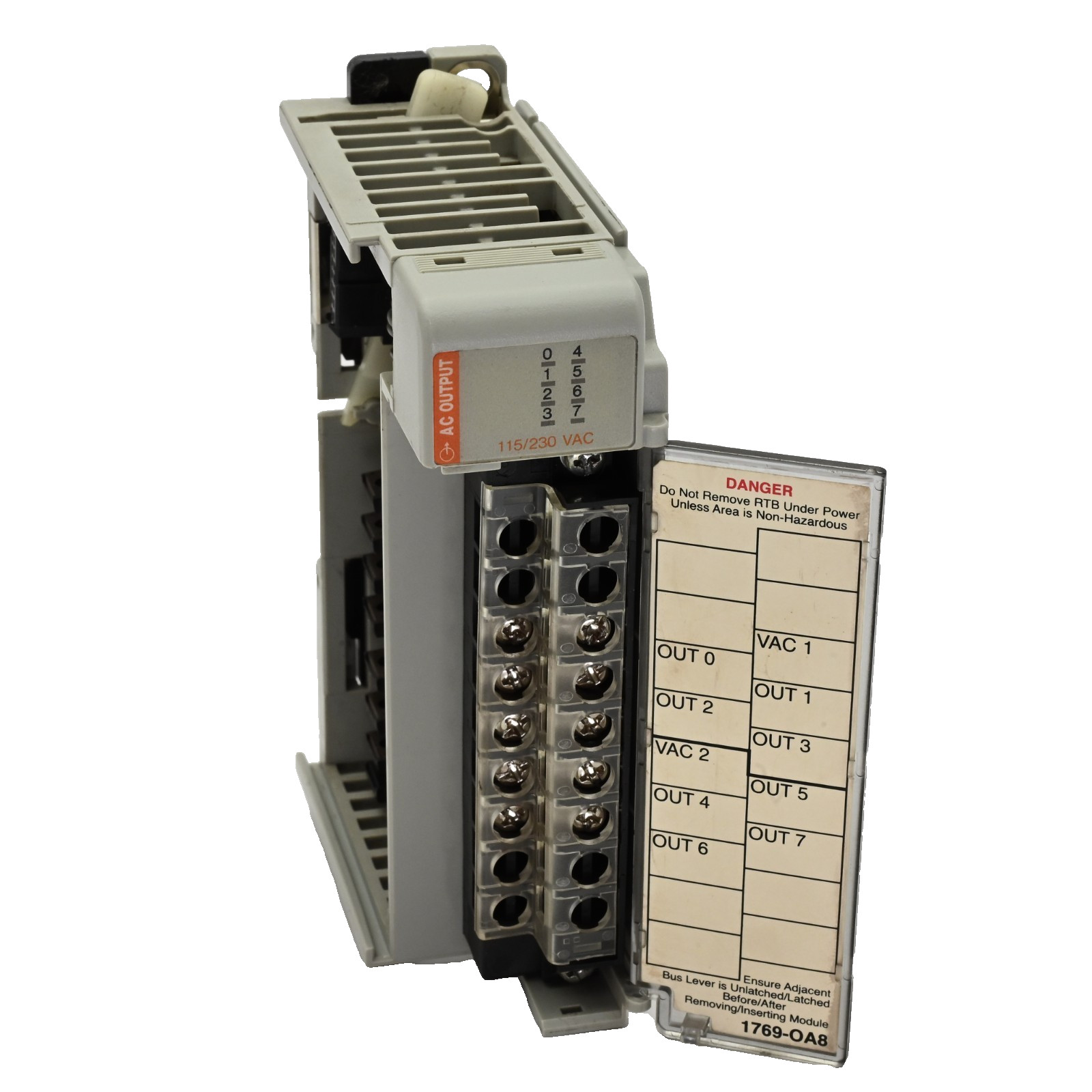 Allen Bradley 1769-OA8 /B Compact I/O 8-Point 85-265VAC Output Module
