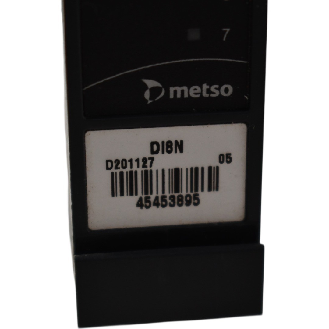 Metso Automation DI8N D201127 8 Channel Digital Input Module PLC 45453895