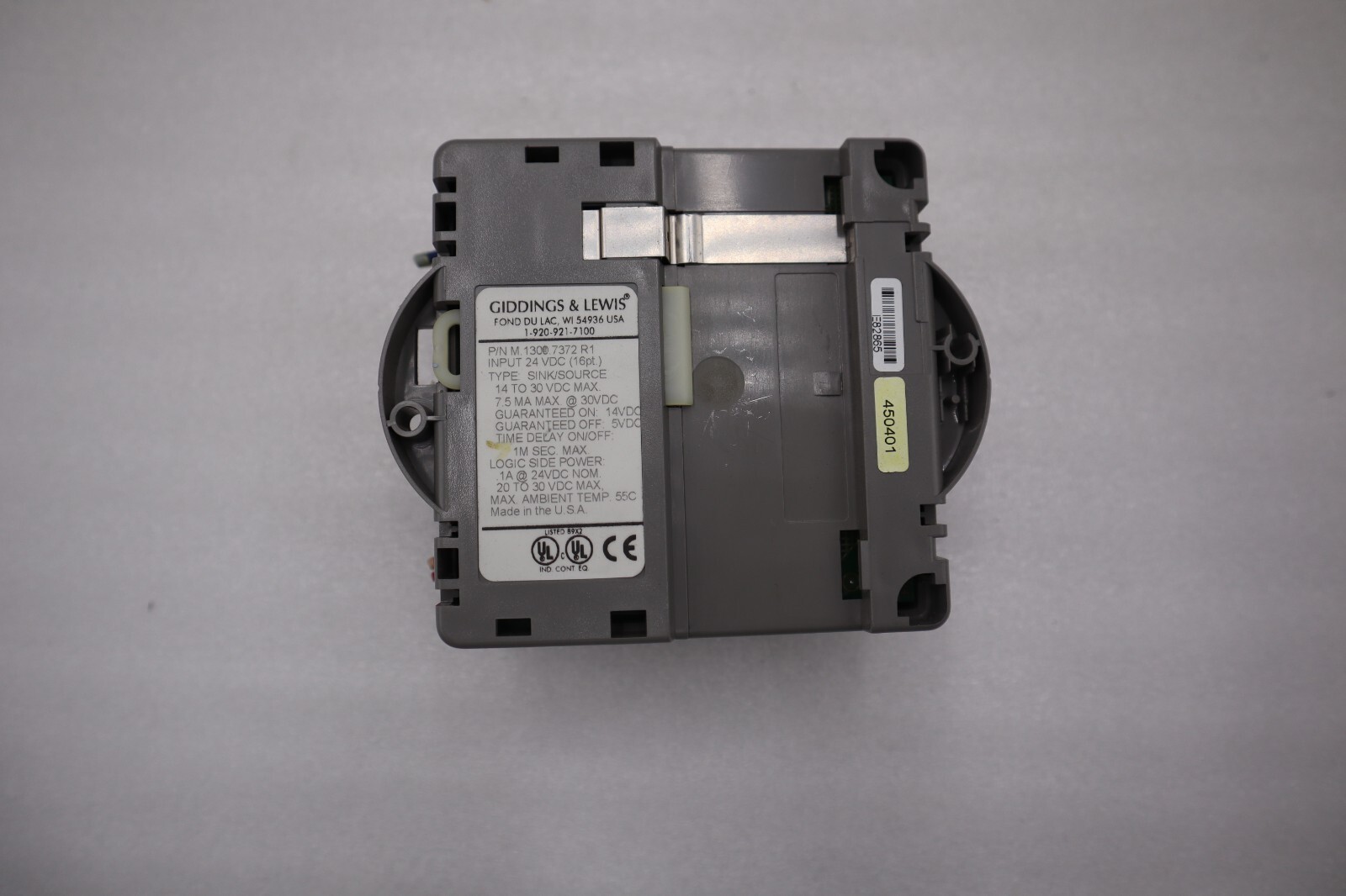 Giddings & Lewis M.1300.7372 R1 Input Module 24VDC SINK/SOURCE STOCK 5156A