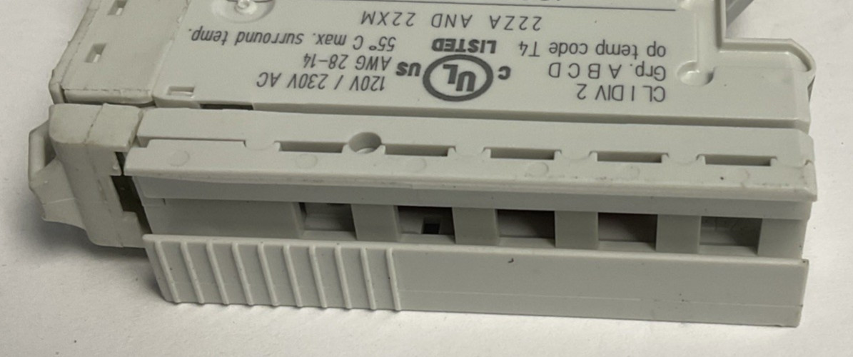 WAGO 753-440 DIGITAL INPUT MODULE 120V/230VAC 10MS 4DI