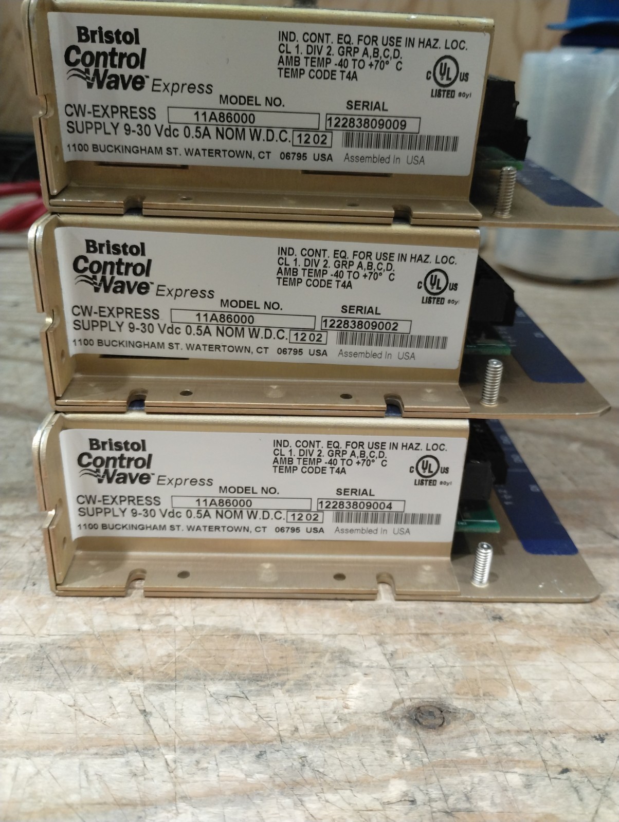 Emerson Bristol ControlWave Express 11A86000 SCADA RTU