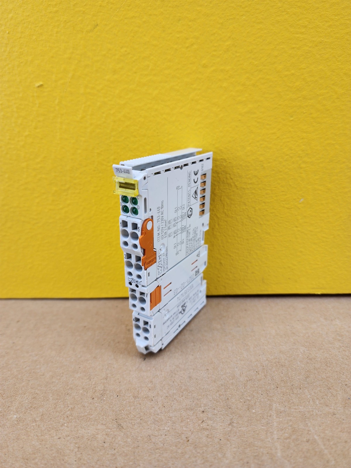 Wago 753-440 4-Channel Digital Input Module; 120/230 VAC