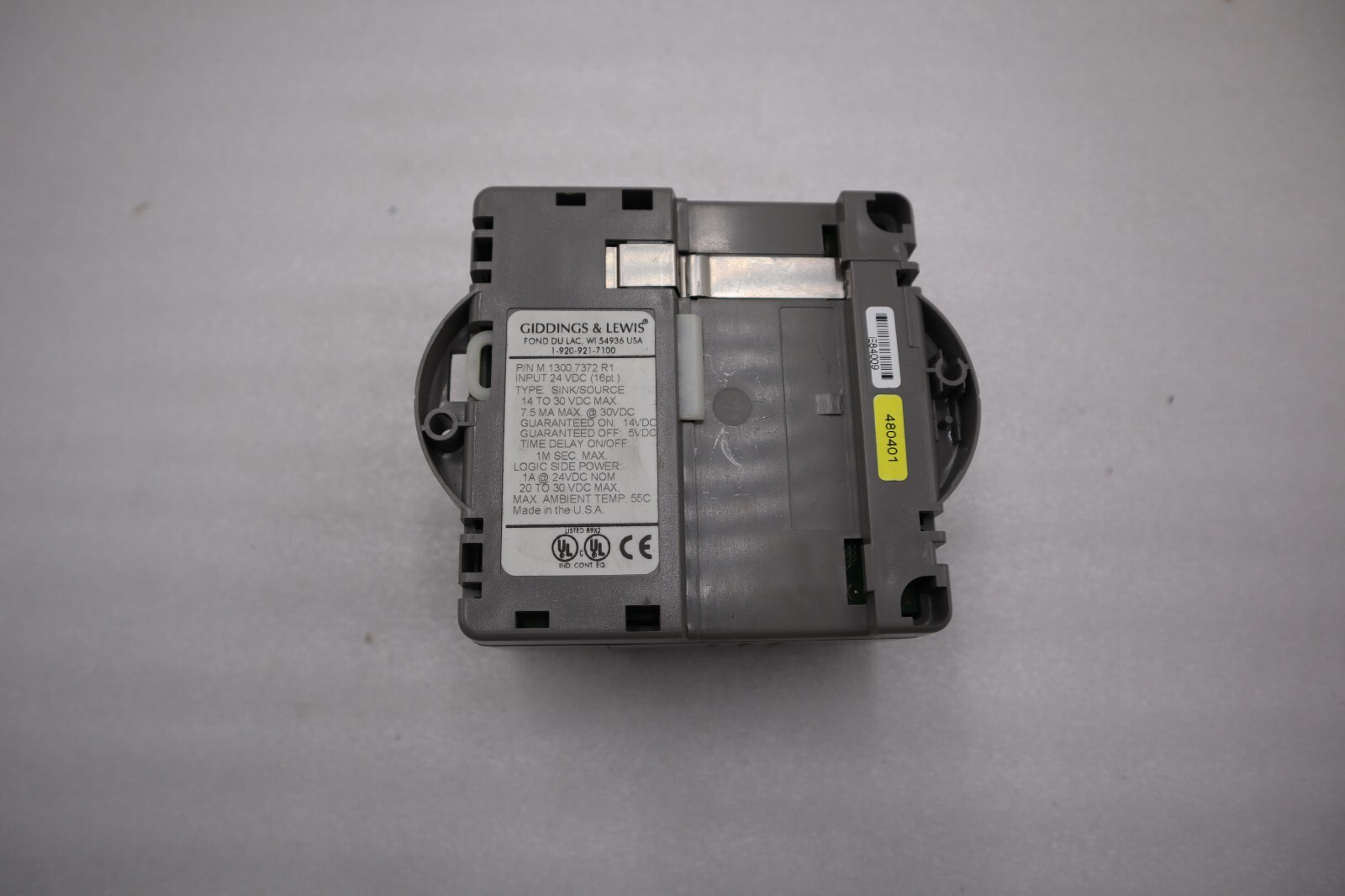 Giddings & Lewis M.1300.7372 R1 Input Module 24VDC SINK/SOURCE STOCK 5182A
