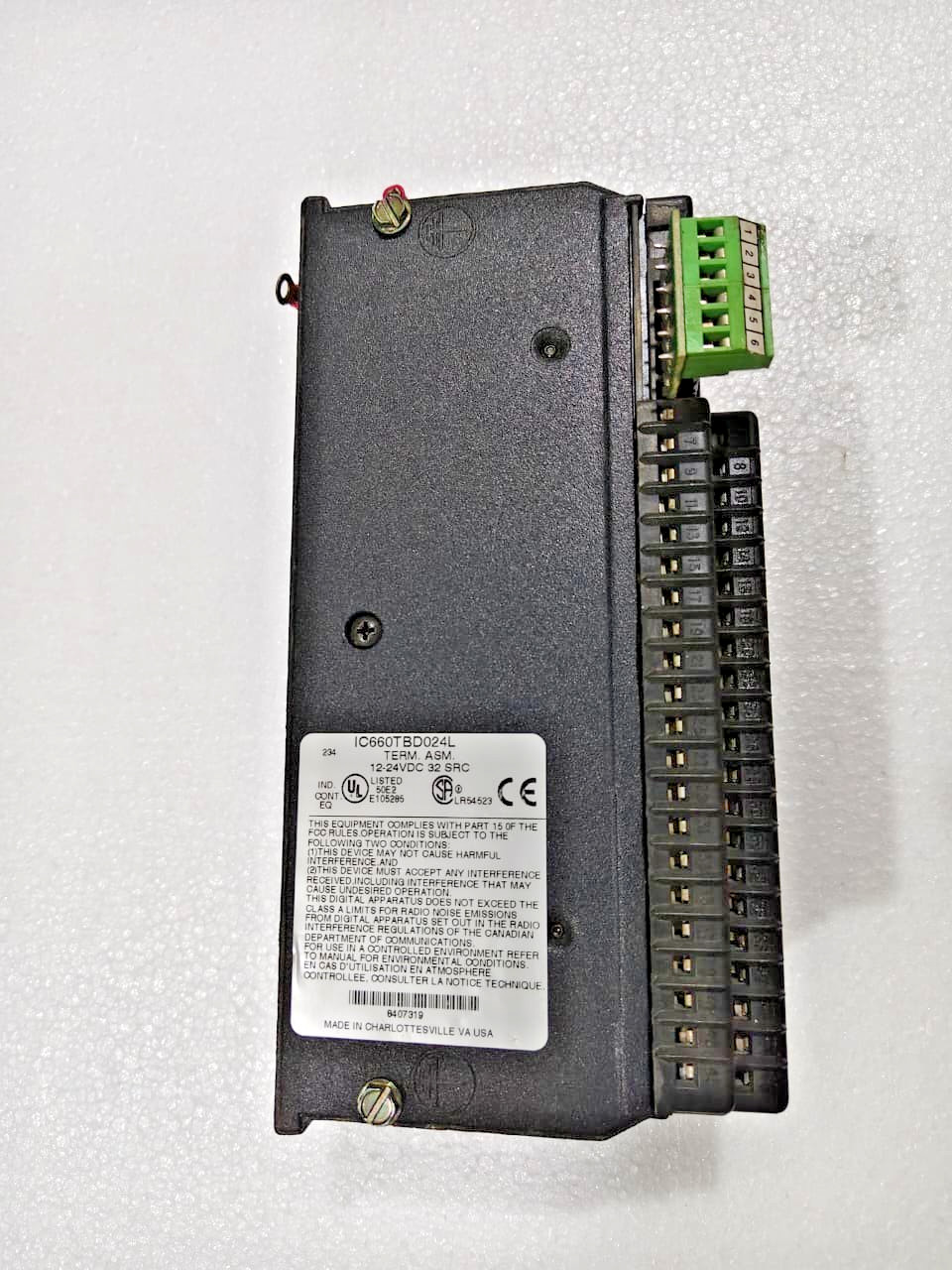 FANUC IC660EBD024 / With IC660TBD024L Terminal / IC660EBD024V