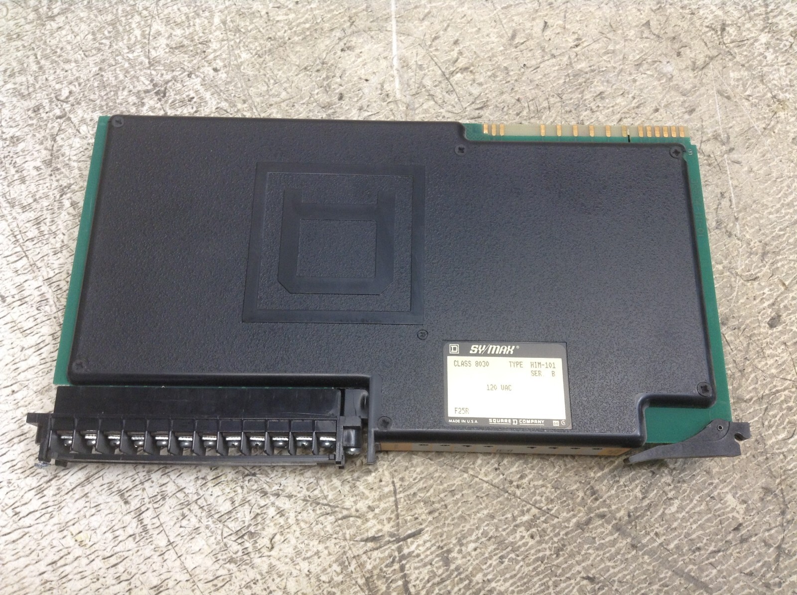 Square D Sy/Max 8030 HIM-101 Input Module HIM101 8030HIM-101 Ser. B SyMax (OK)