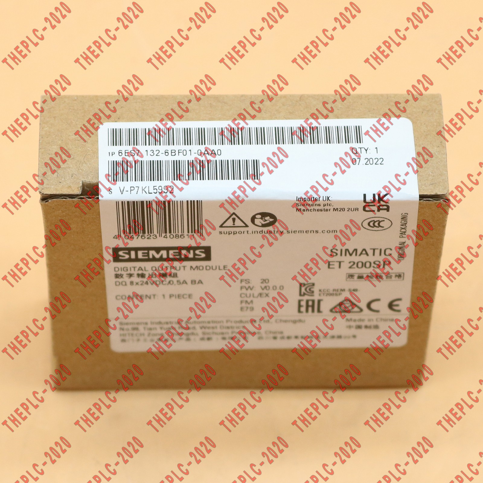 1PC New Siemens 6ES7 132-6BF01-0AA0 ET 200SP Digital output module ship DHL