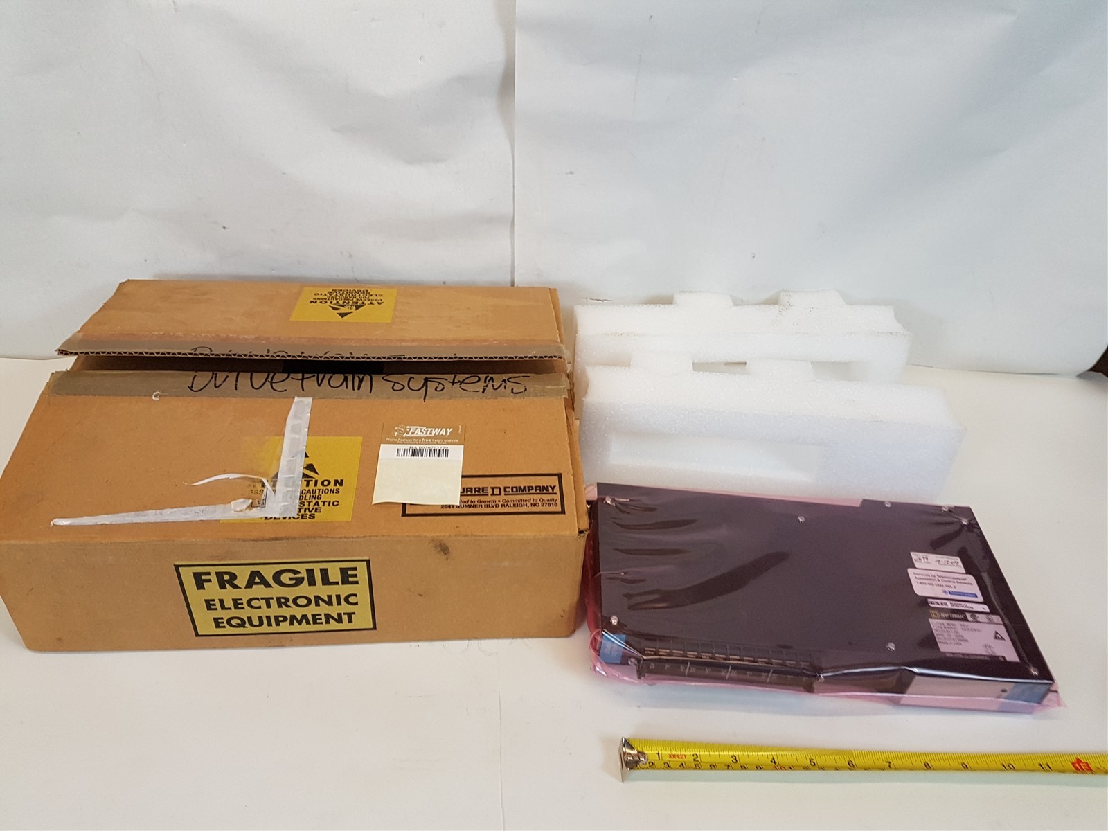 Square D SY/MAX8030 RIM121 Analog Input Module Series D1 75122-511-50 Serviced