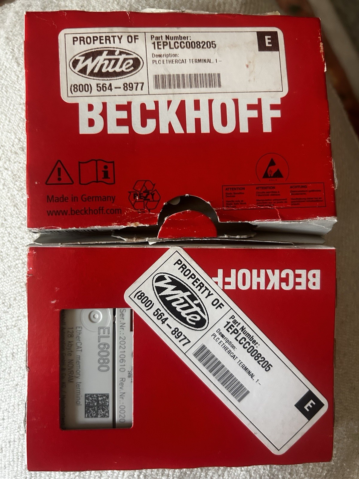 NEW Beckhoff EK1100 EtherCAT Coupler Bus Terminal PLC Module w/ Original Box
