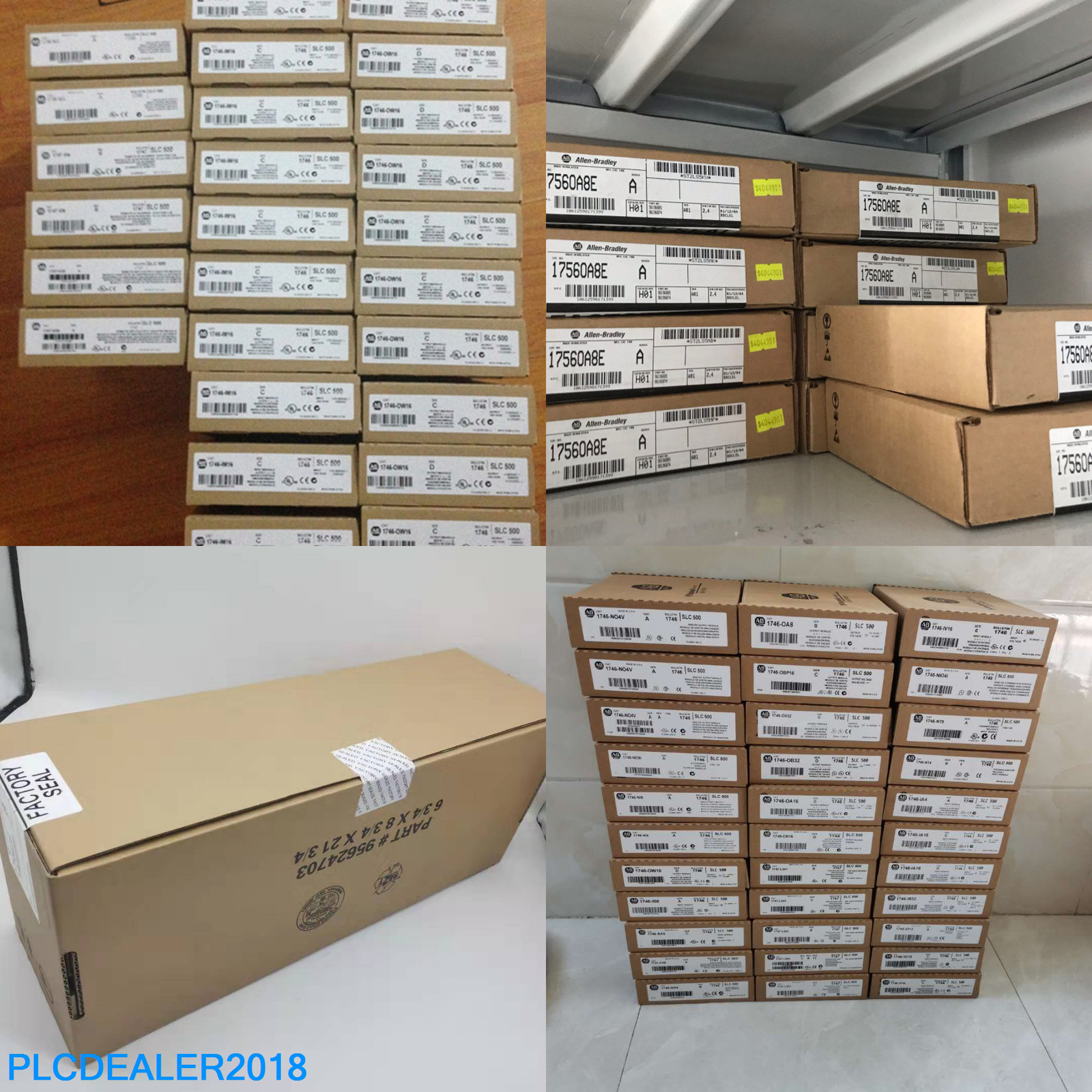 New Factroy Sealed 1746-NIO4V Series A SLC Analog I/O Module 1746NIO4V