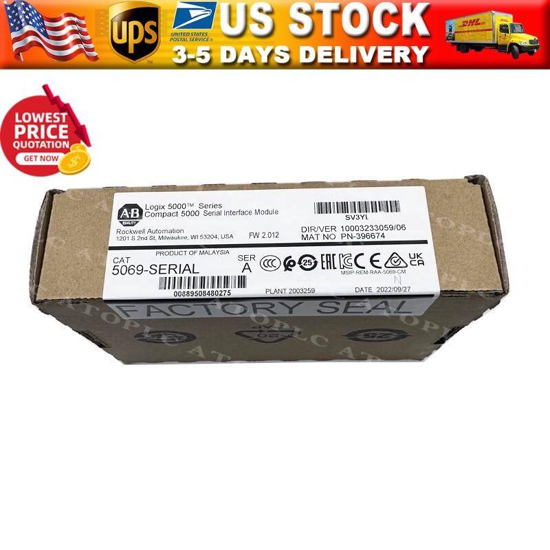 AB 5069-SERIAL SER A Compact Logix 5000 Interface Module US Free Tax