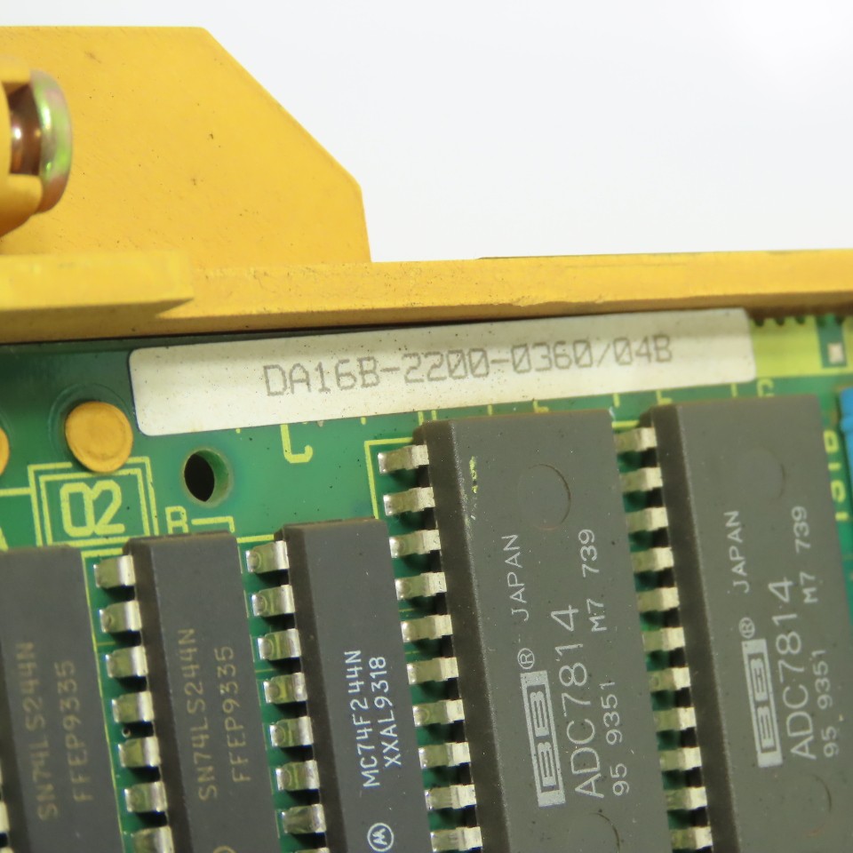 Fanuc DA16B-2200-0360/04B Axis Servo Control Circuit Board