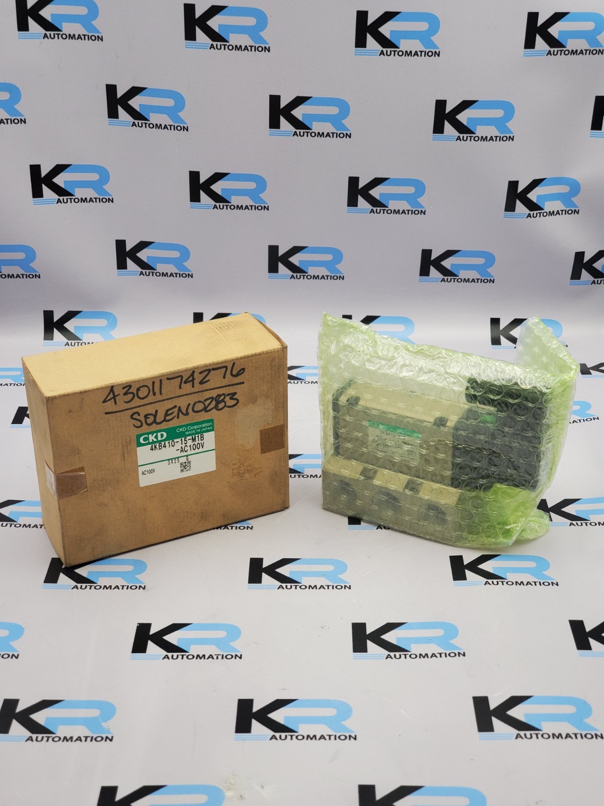 CKD Corporation 4KB410-15-M1 5-Port Solenoid Valve 100VAC