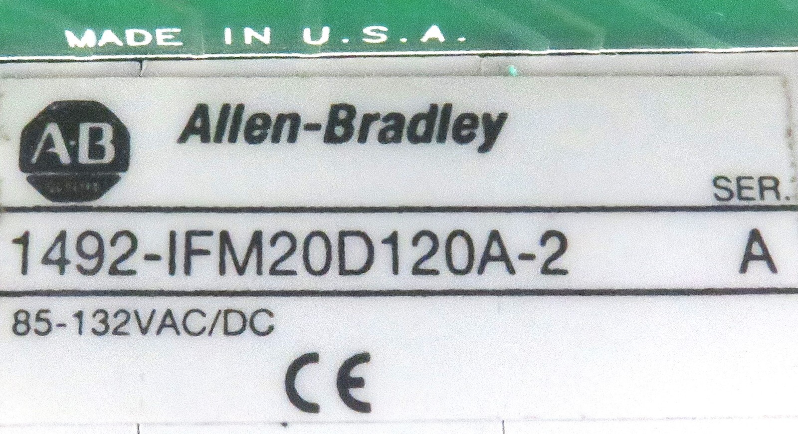 Allen-Bradley 1492-IFM20D120A-2 20Pt Digital Interface Module 120V AC/DC