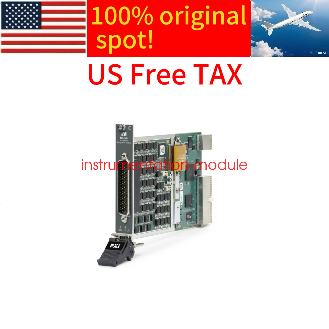 NEW National Instruments PXI-2568 Medium-Power General-Purpose SPST Relay Module