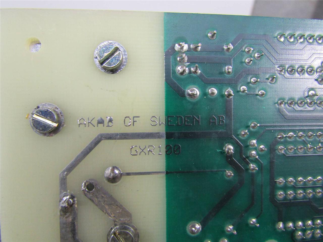 * GXR-100 GXR100 AKAB SWEDEN