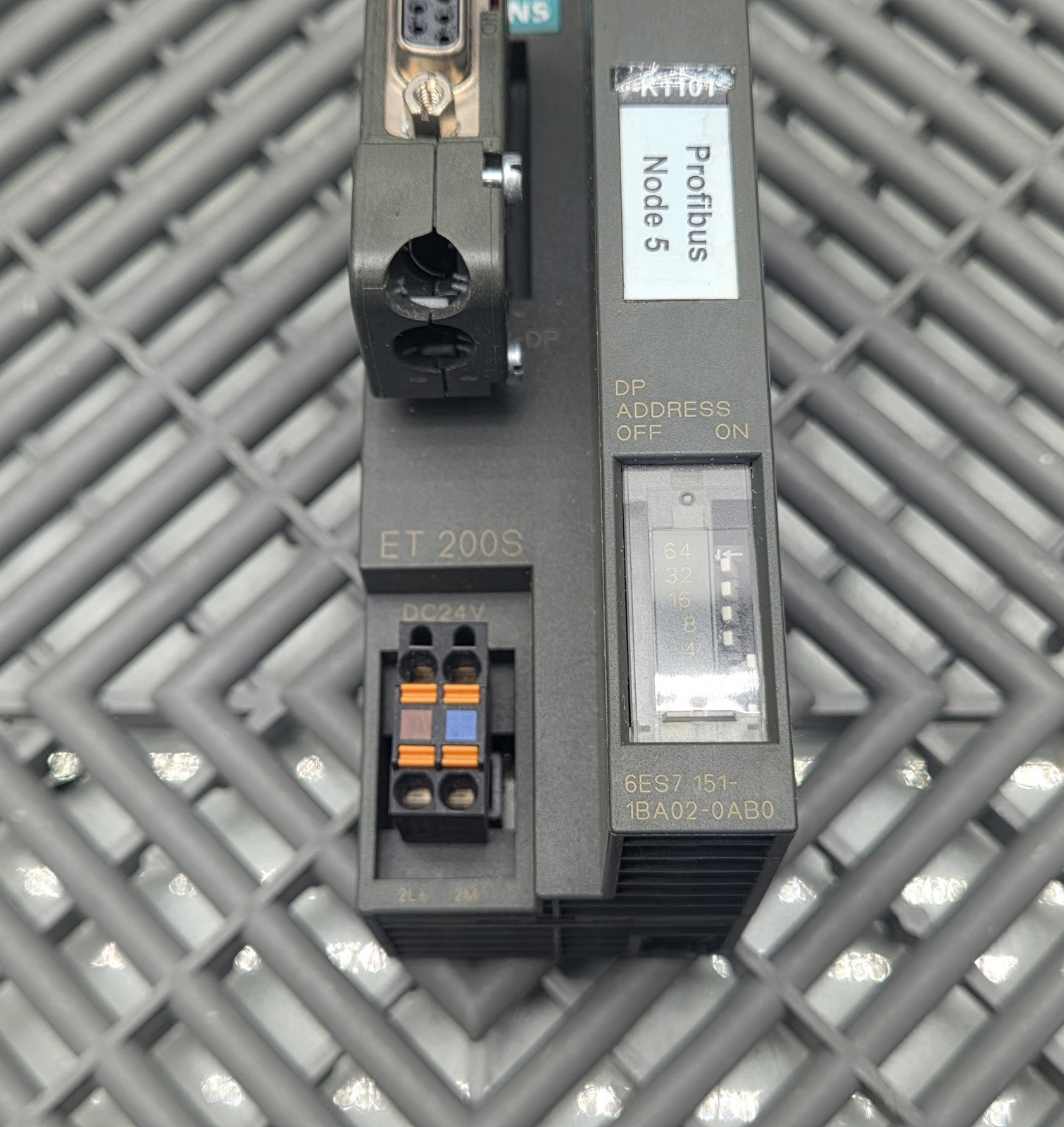 Siemens 6ES7151-1BA02-0AB0 ET 200S IM151 PROFIBUS DP Interface Module