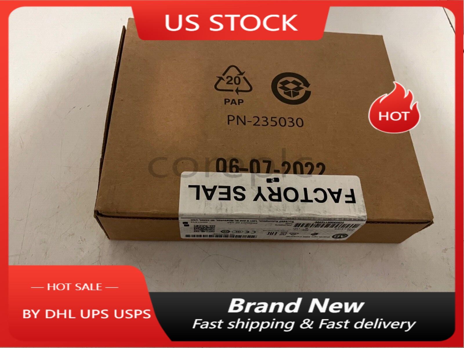 1756-L83ES New Allen Bradley Guardlogix 5580 Controller Ser B FW 1.057