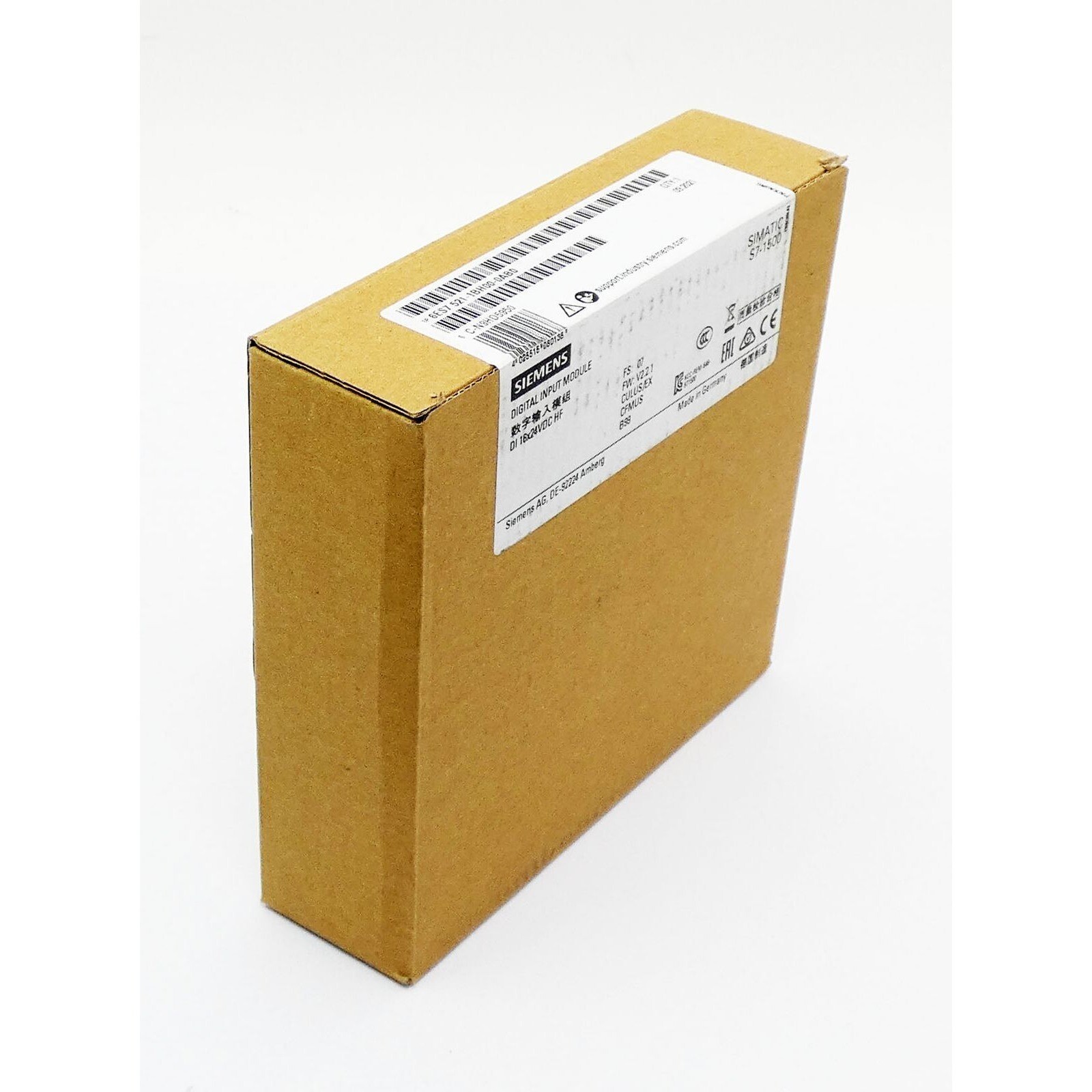 New Siemens 6ES7521-1BH00-0AB0 SIMATIC S7-1500 digital input 6ES7 521-1BH00-0AB0