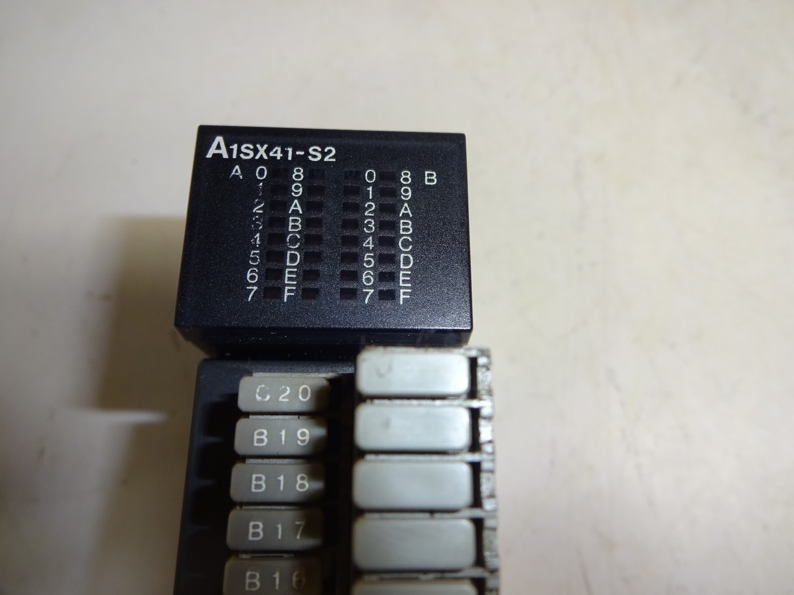 MITSUBISHI A1SX41-S2 INPUT MODULE 24VDC