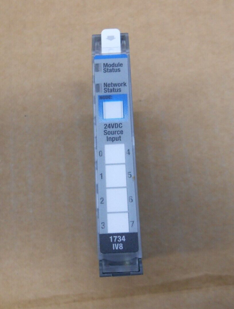 NIB ALLEN BRADLEY 1734-IV8 DIGITAL INPUT MODULE 8 POINTS 24VDC SER C