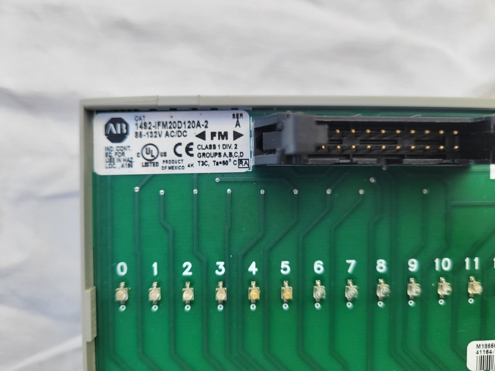 Allen Bradley 1492-IFM20D120A-2 Interface Module lot of 2