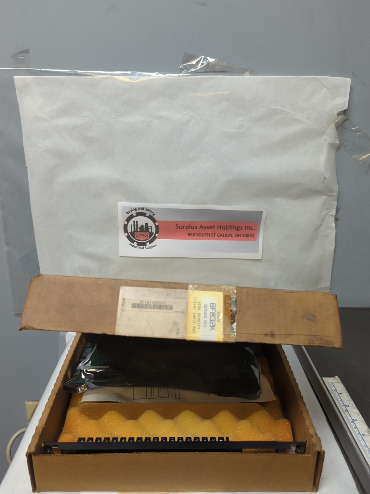 GE FANUC,IC600BF832K,HIGH DENSITY INPUT MODULE SERIES SIX 115V NOS