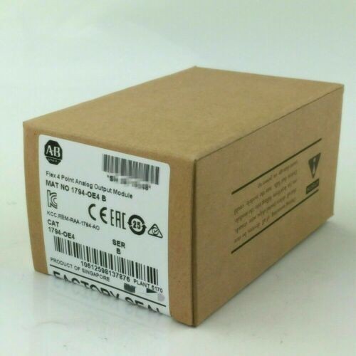 Brand New AB 1794-OE4/B Flex 4 Point Analog Output Module 1794OE4 serB Free Ship
