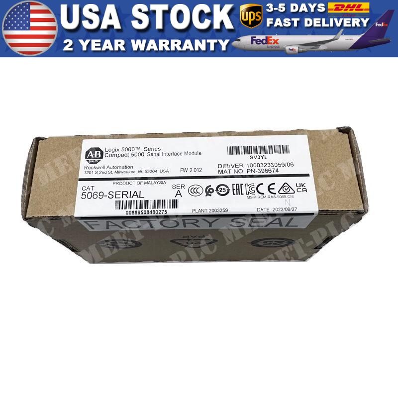 AB 5069-SERIAL SER A Compact Logix 5000 Interface Module US Free Tax