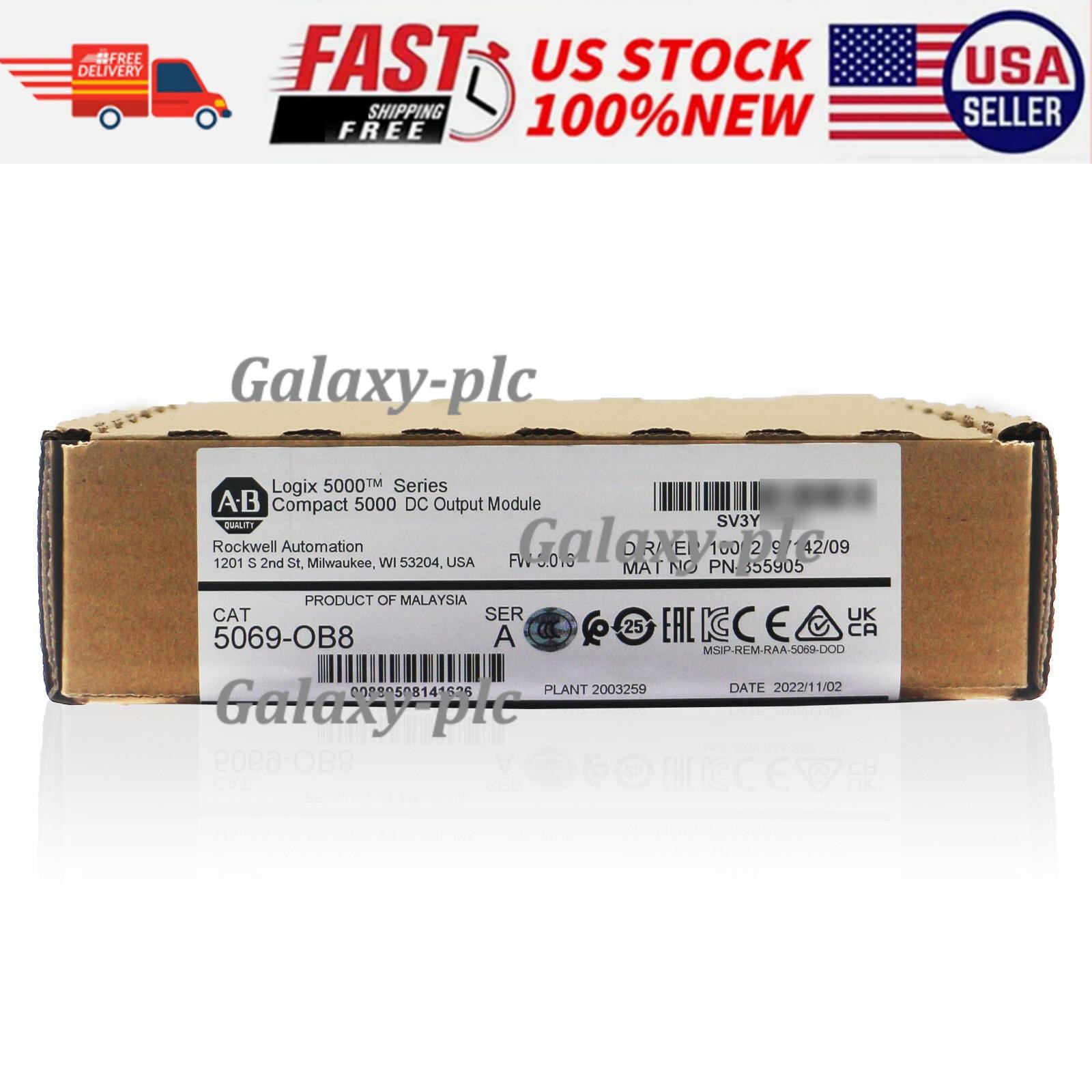 New Allen Bradley 5069-OB8/A Compact 5000 DC Output Module AB 5069OB8