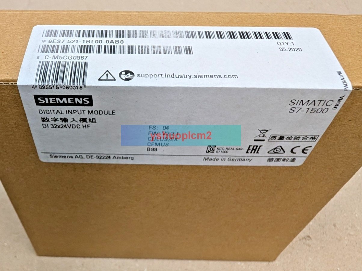 Siemens 6ES7521-1BL00-0AB0 Brand New High Quality Free Ship 6ES7 521-1BL00-0AB0