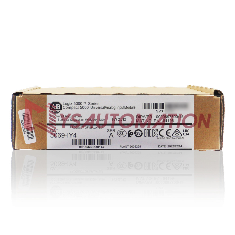 Allen Bradley 5069-IY4 Compact 5000 Universal Analog Input Module Factory Sealed