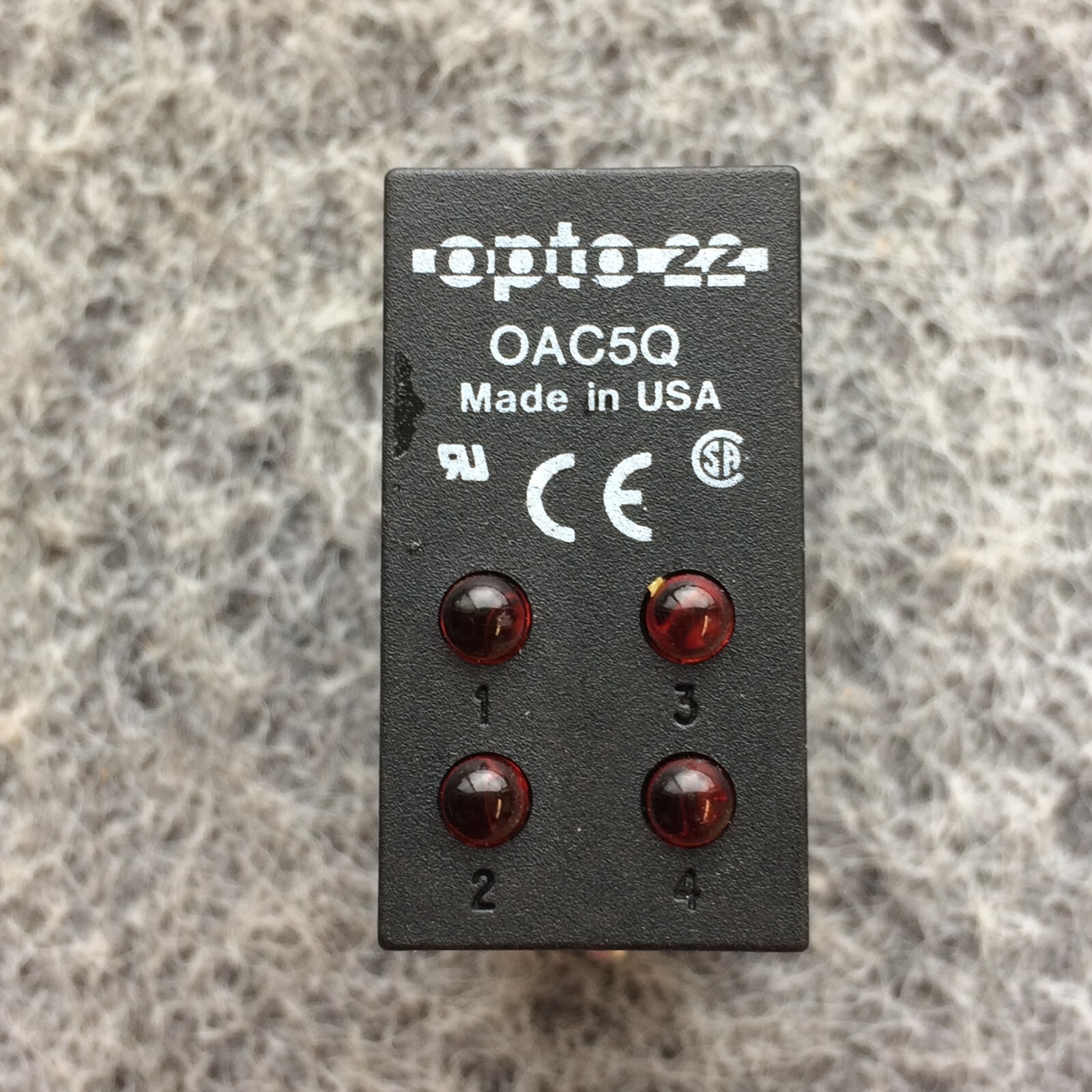 OPTO 22 OAC5Q I/O MODULE/RELAY *Fast Shipping* *Same Day Shipping*