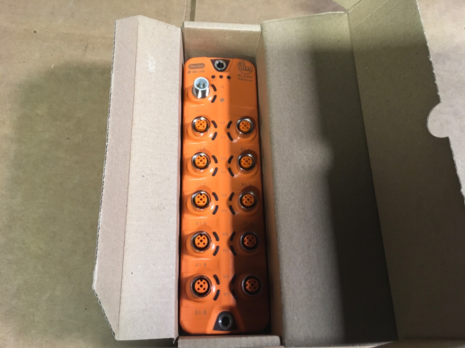 IFM electronic AL2341, IO-Link Module 10×2 DI M1267, NOS, KP-388