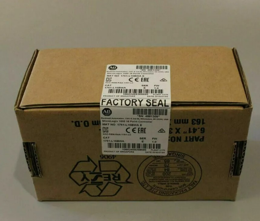 New AB 1761-L16BWA Free Shipping New in Box New Factory Sealed Ser E PLC 1PC US